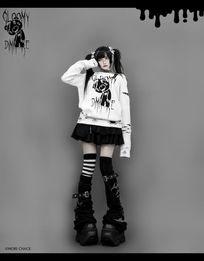 DimMoire【ディムモアール】GLOOMY×DimMoire グル～ミ～いたずらニット