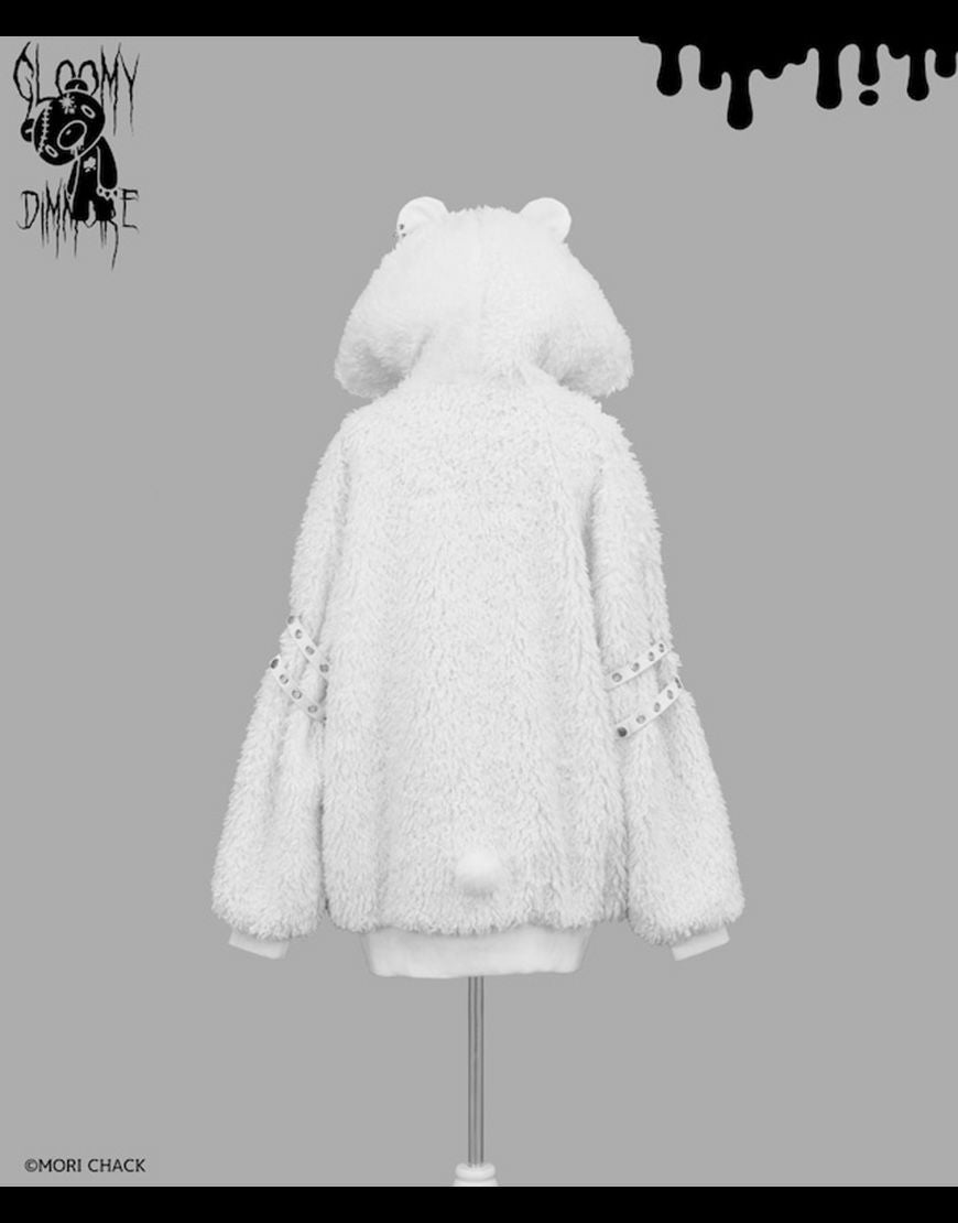 DimMoire【ディムモアール】GLOOMY×DimMoire グル～ミ～ボアパーカー/White