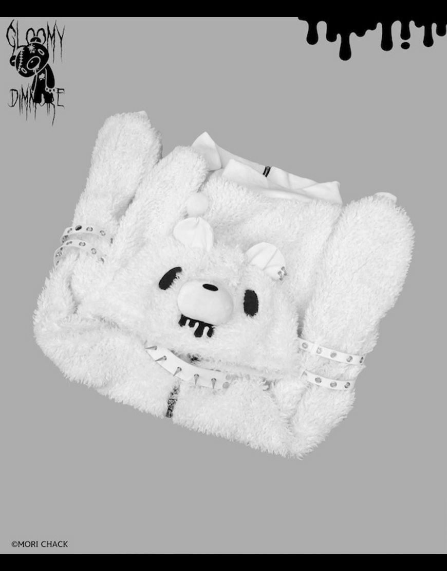 DimMoire【ディムモアール】GLOOMY×DimMoire グル～ミ～ボアパーカー/White
