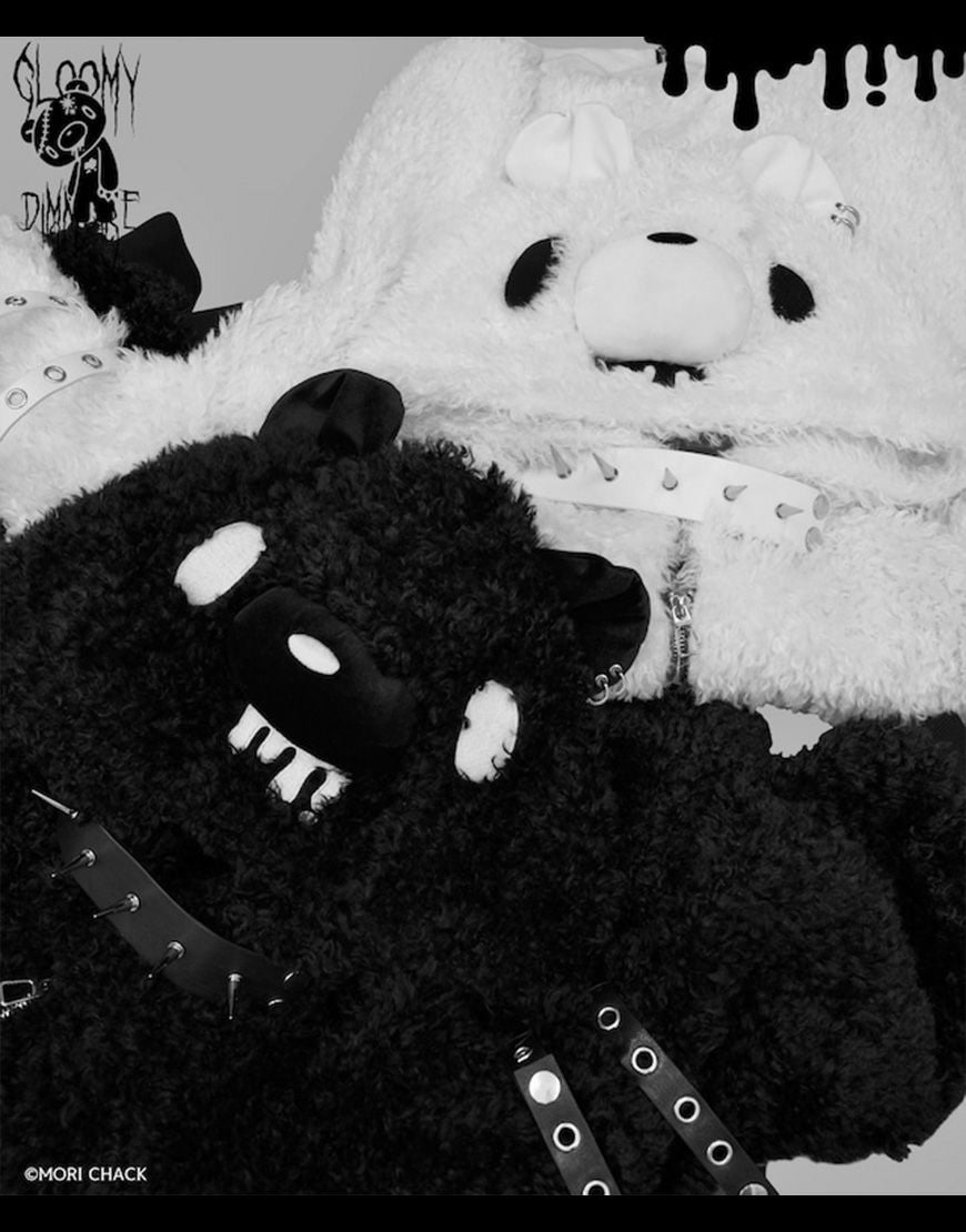 DimMoire【ディムモアール】GLOOMY×DimMoire グル～ミ～ボアパーカー/White
