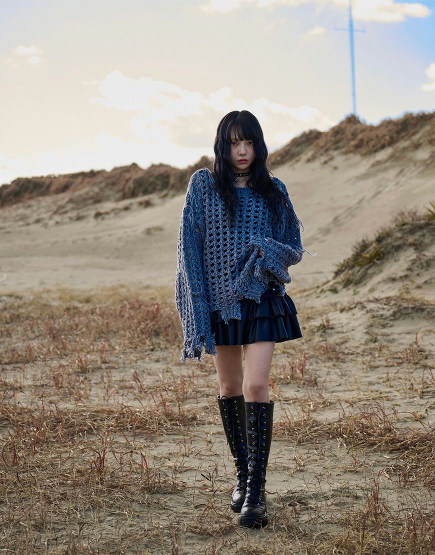 『REFLEM/レフレム』タンク付きメッシュニットパーカー REFLEM（レフレム）の「『REFLEM/レフレム』タンク付きメッシュニット