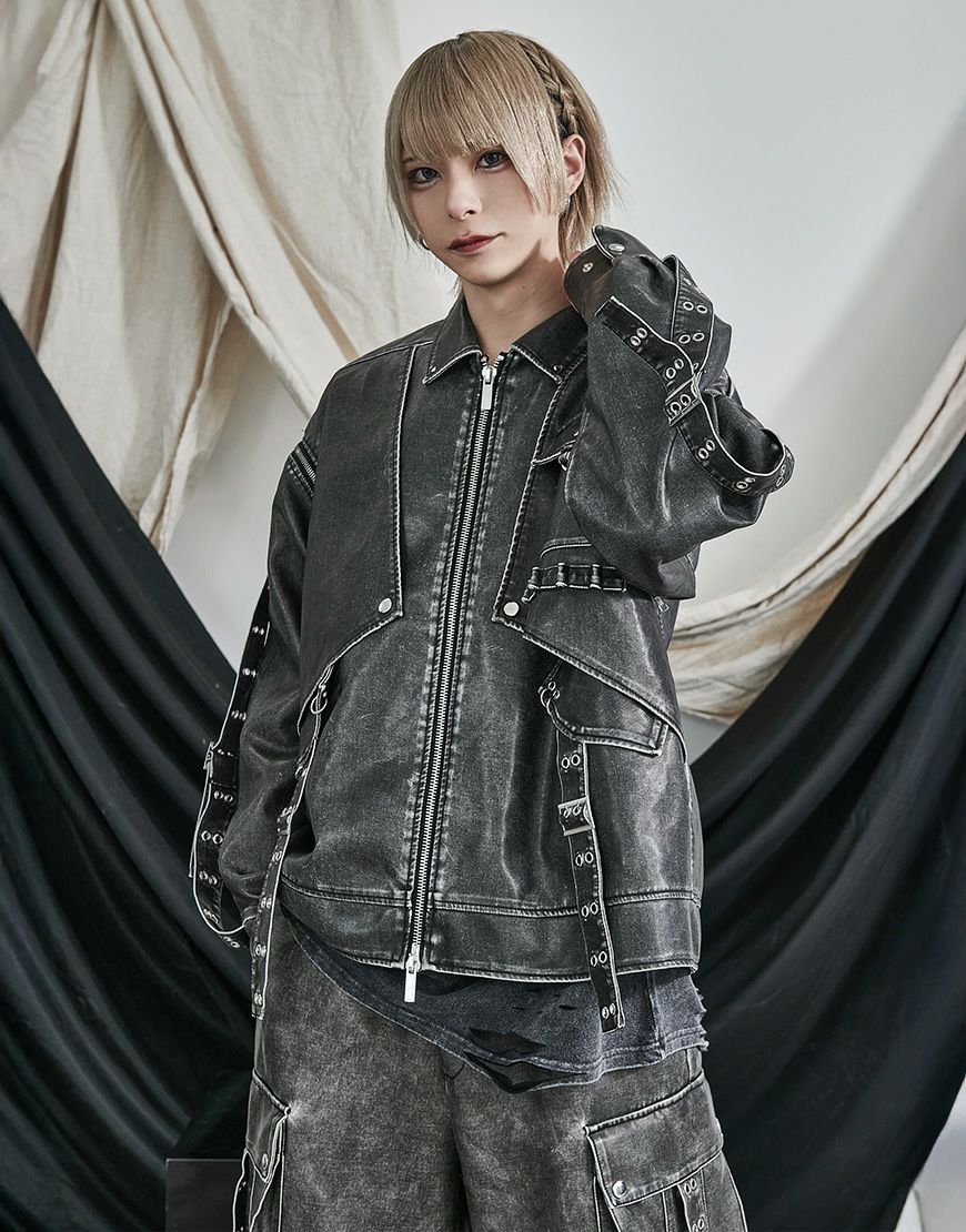 DimMoire【ディムモアール】GLOOMY×DimMoire グル～ミ～ボアパーカー/White