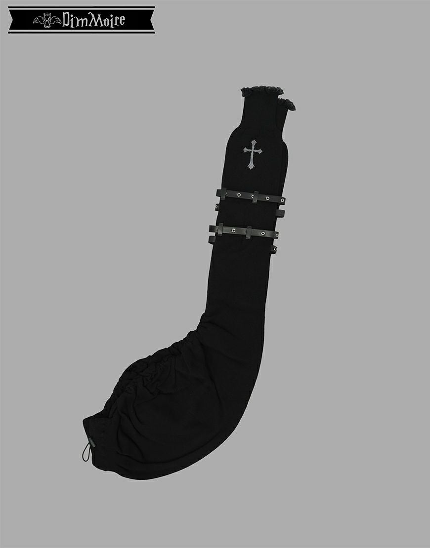 DimMoire【ディムモアール】十字の誓いニーハイウォーマー/Black