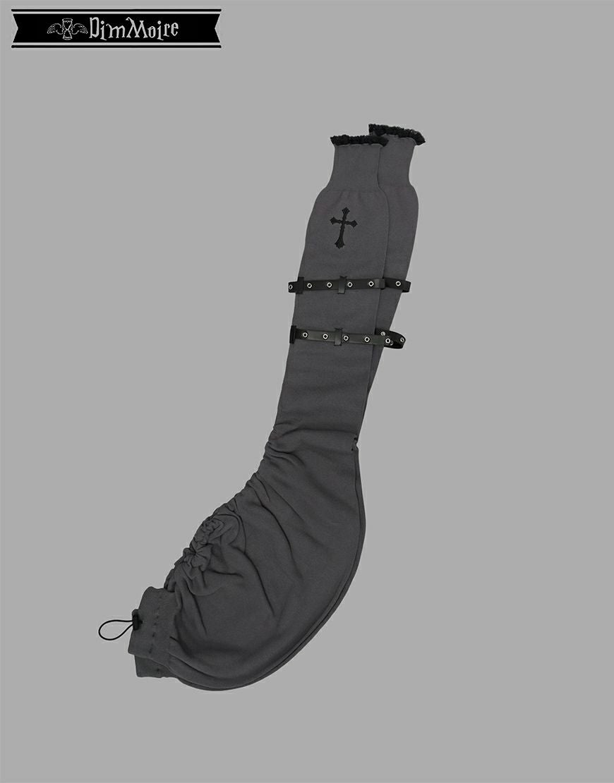 DimMoire【ディムモアール】十字の誓いニーハイウォーマー/Gray