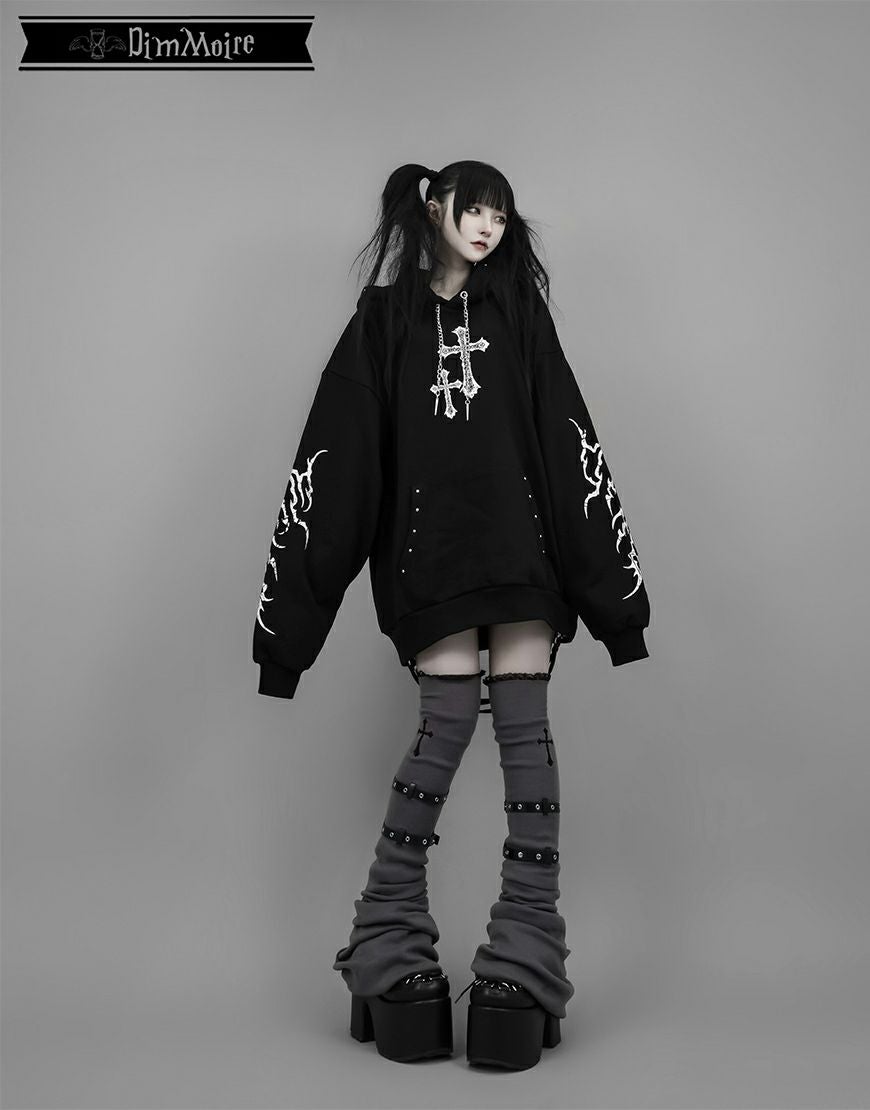 DimMoire【ディムモアール】Gothic BIGフーディ/Black