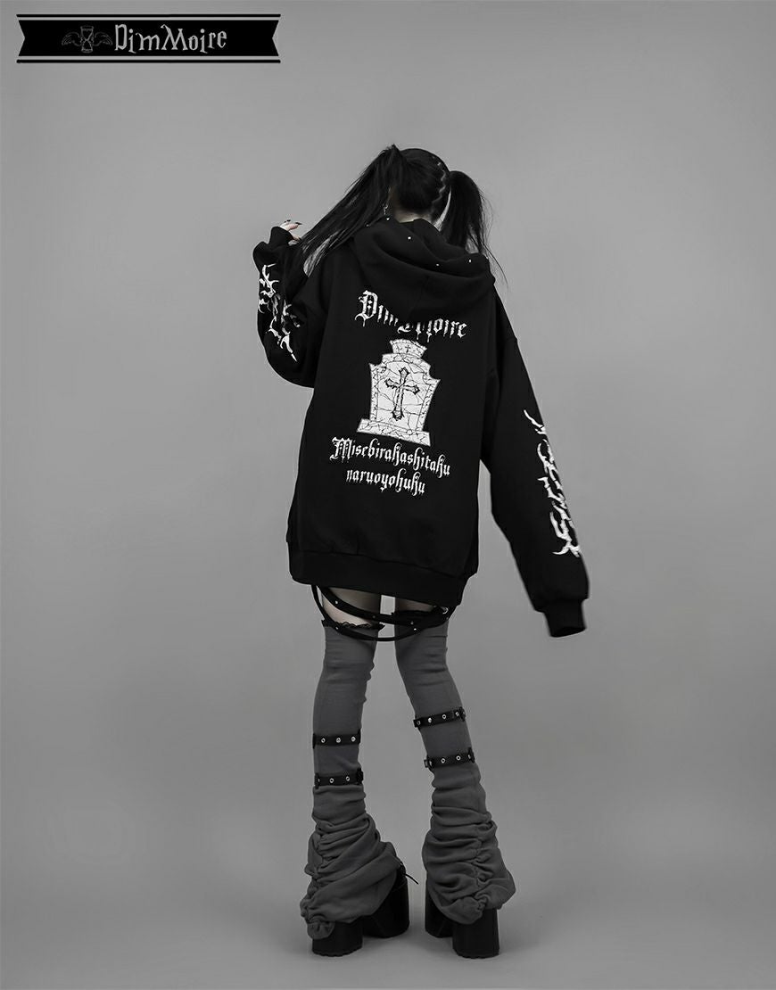DimMoire【ディムモアール】Gothic BIGフーディ/Black