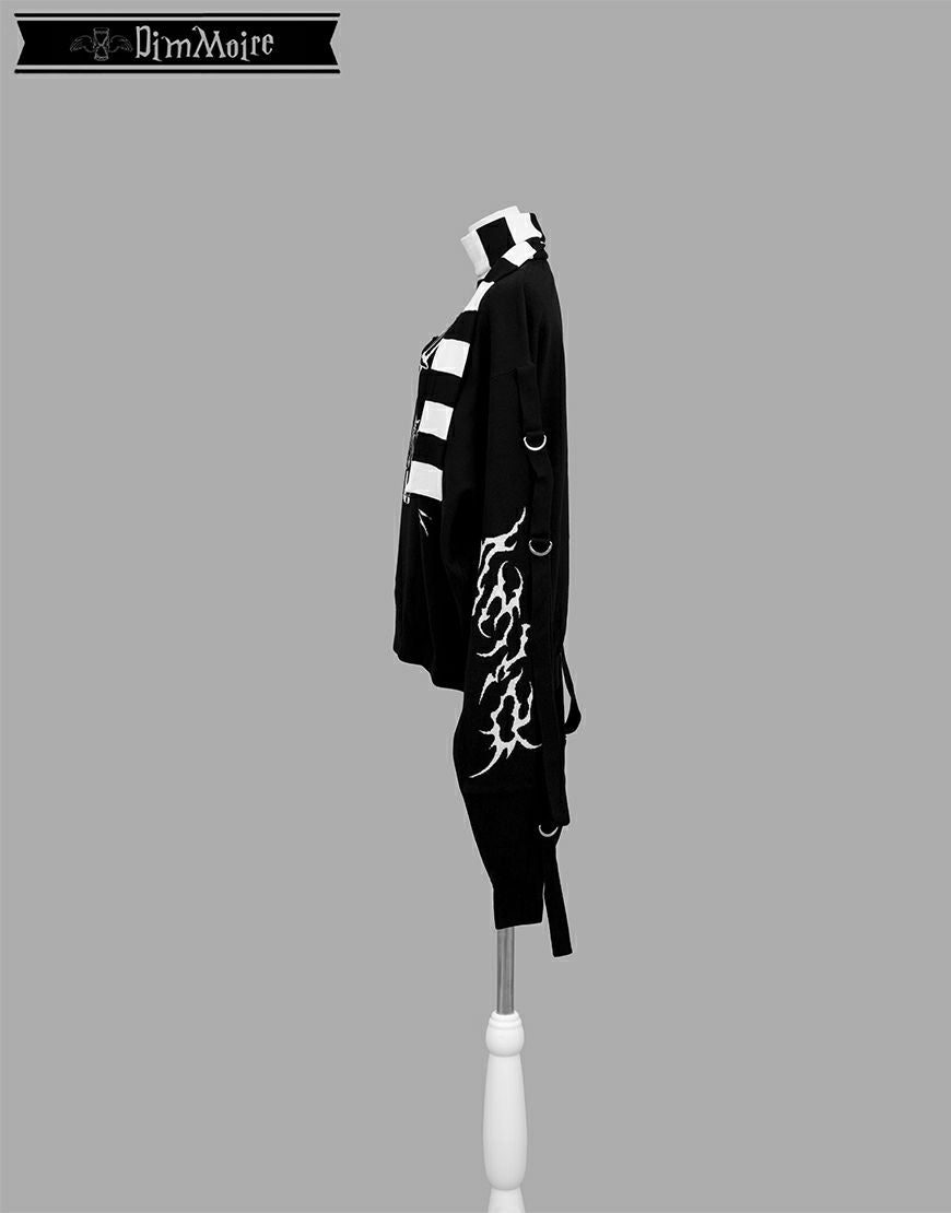 DimMoire【ディムモアール】超ロングスリーブニットII/Black