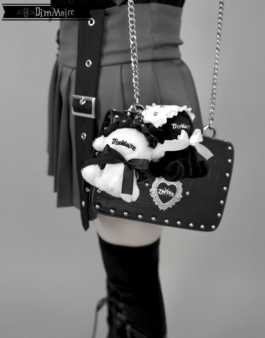 DimMoire【ディムモアール】子羊ちゃんぬいぐるみキーホルダー/Black