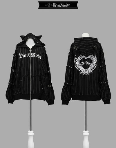 DimMoire【ディムモアール】Evil Catパーカー/Black