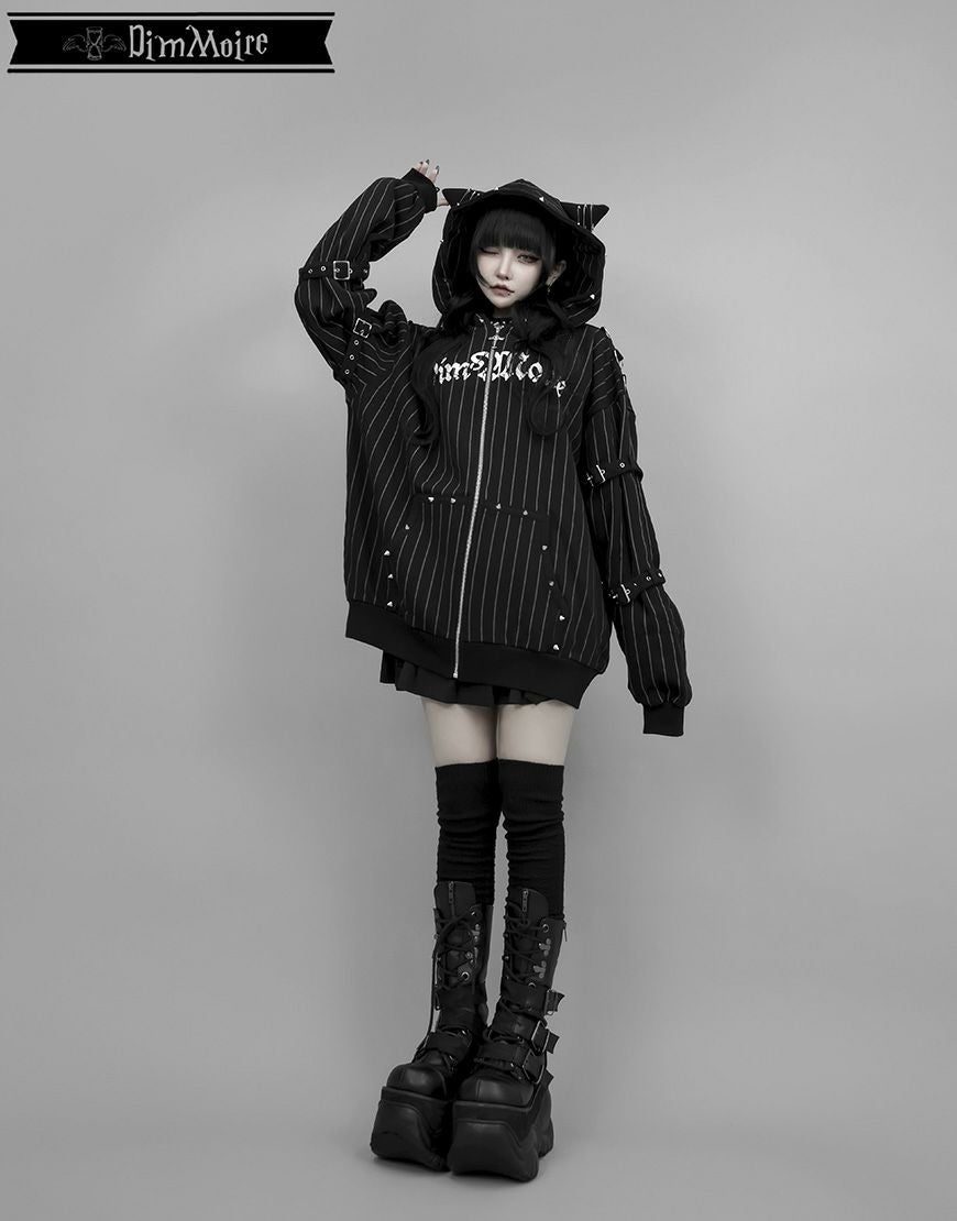 DimMoire【ディムモアール】Evil Catパーカー/Black