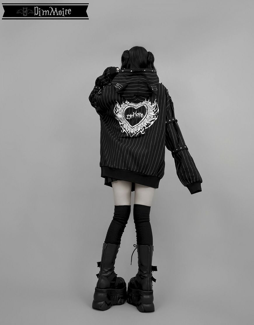 DimMoire【ディムモアール】Evil Catパーカー/Black