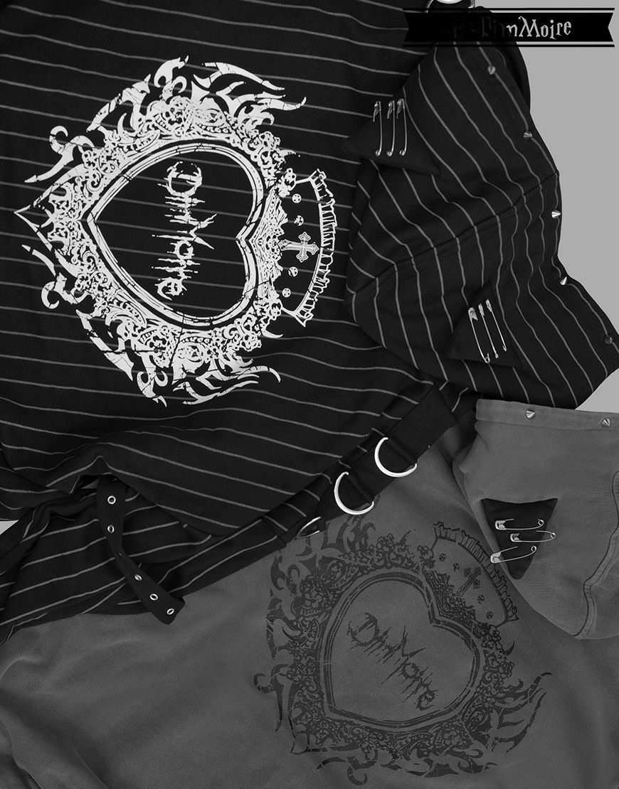 DimMoire【ディムモアール】Evil Catパーカー/Gray