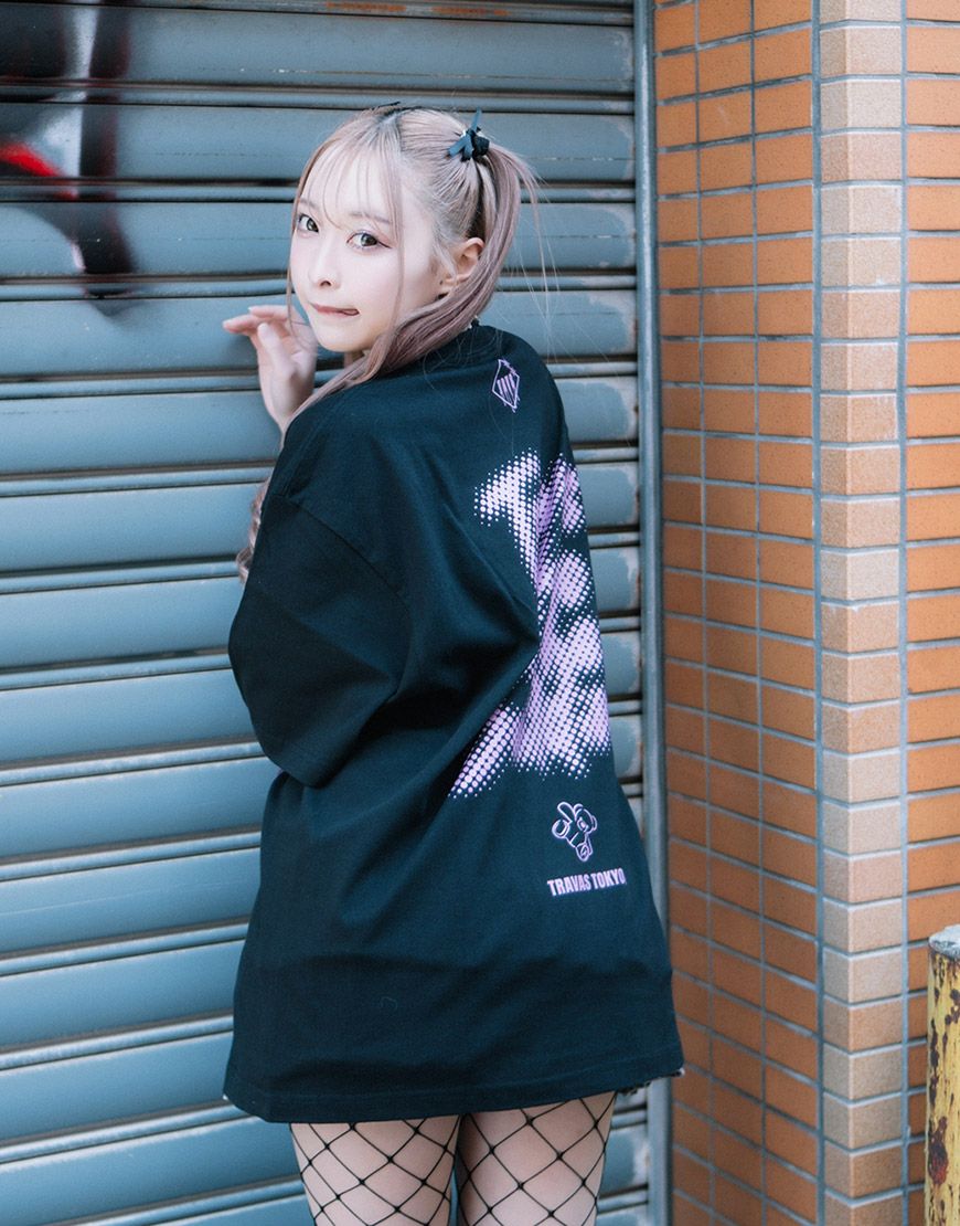 TRAVAS TOKYO【トラバストーキョー】レオパードクマTシャツ/全4色