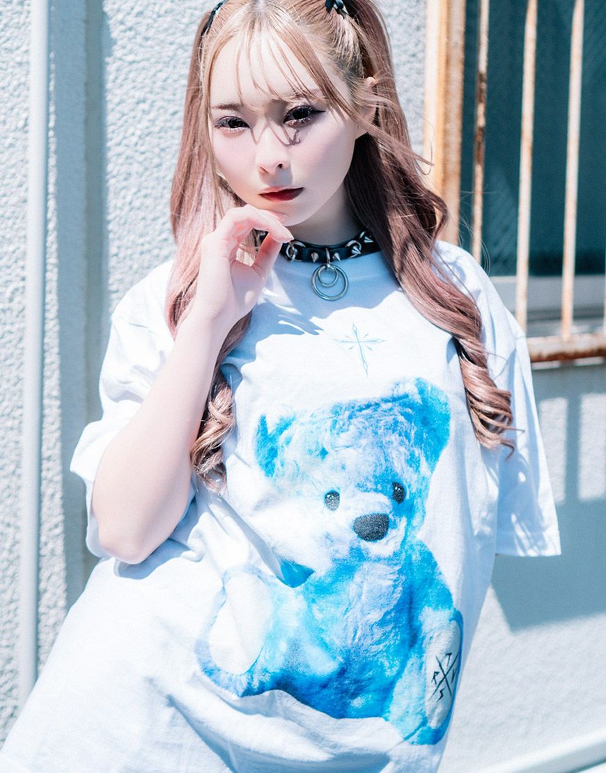 TRAVAS TOKYO【トラバストーキョー】レオパードクマTシャツ/全4色