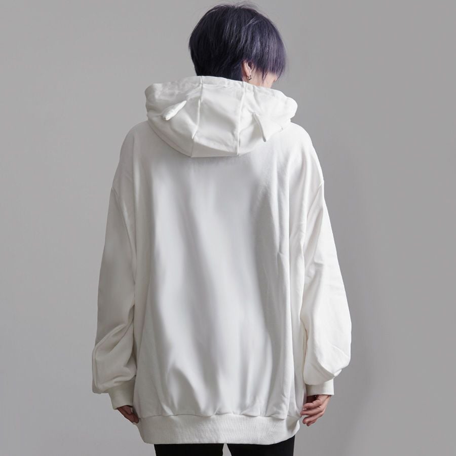 CIVARIZE【シヴァーライズ】キャットビッグプルオーバーパーカー/全2色