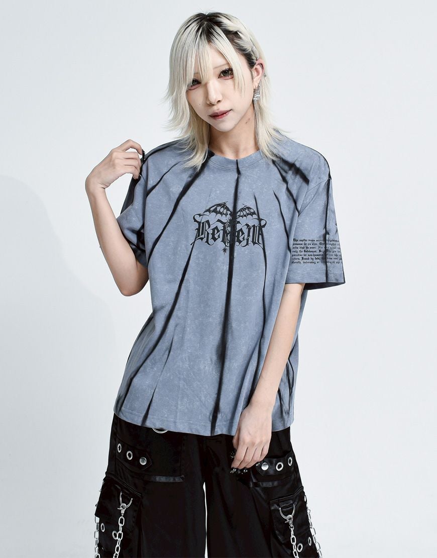 REFLEM【レフレム】縛り加工TEE/全3色