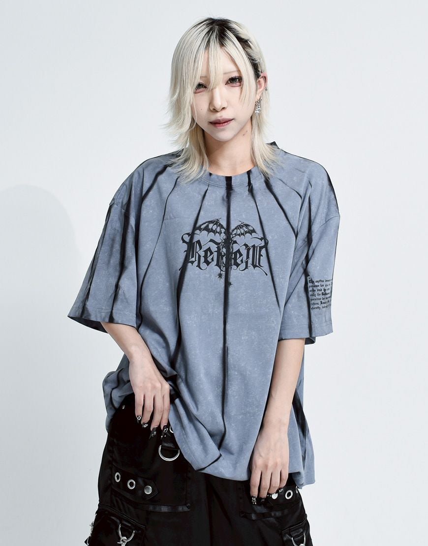 REFLEM【レフレム】縛り加工TEE/全3色