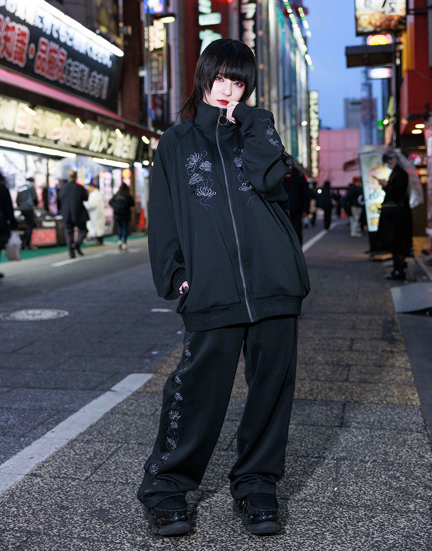 AdaNous【アダナス】曼珠沙華ジャージ tops/全2色