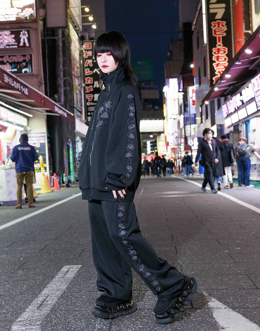 AdaNous【アダナス】曼珠沙華ジャージ tops/全2色