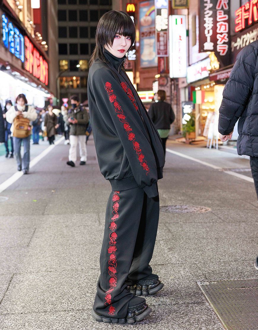 AdaNous【アダナス】曼珠沙華ジャージ tops/全2色