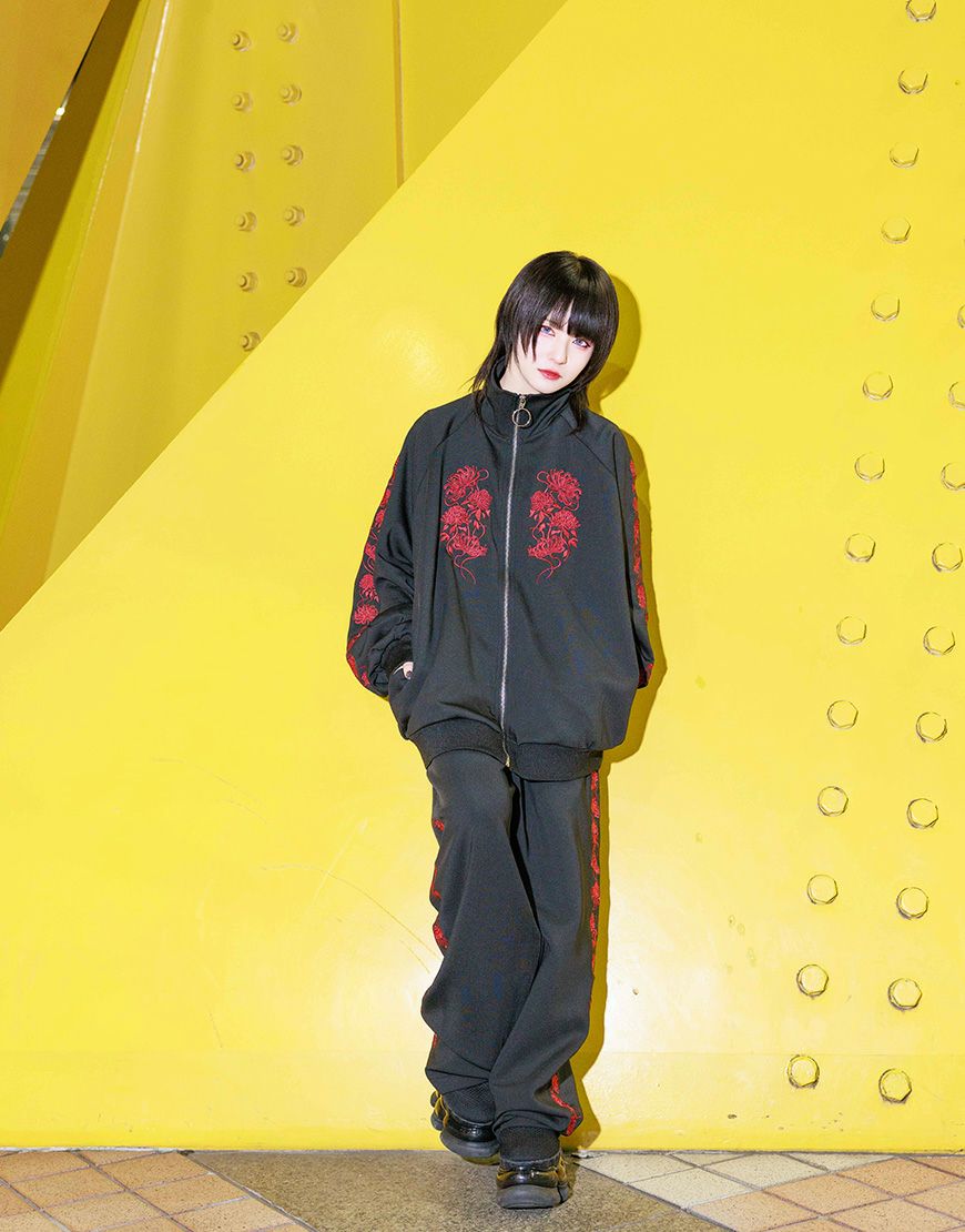 AdaNous【アダナス】曼珠沙華ジャージ tops/全2色