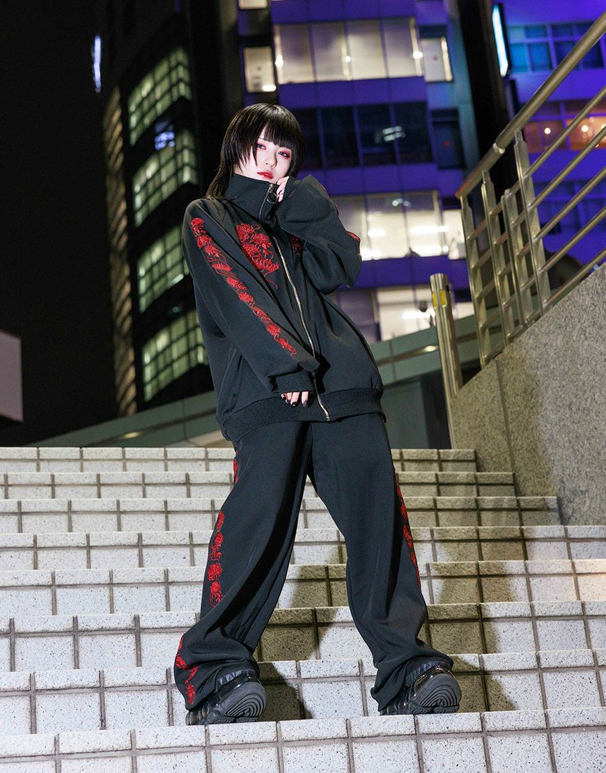 AdaNous【アダナス】曼珠沙華ジャージ tops/全2色