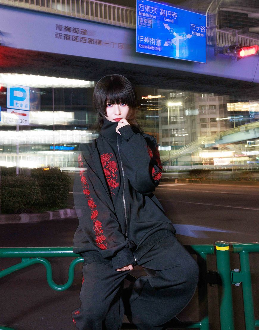 AdaNous【アダナス】曼珠沙華ジャージ tops/全2色