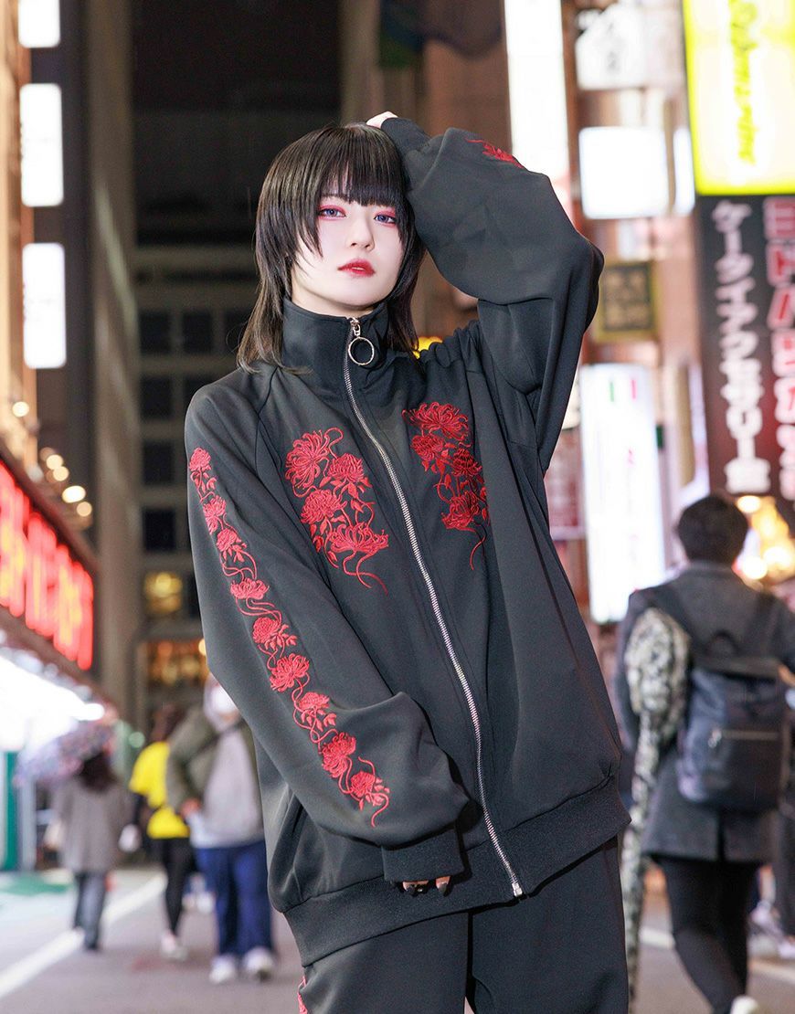 AdaNous【アダナス】曼珠沙華ジャージ tops/全2色