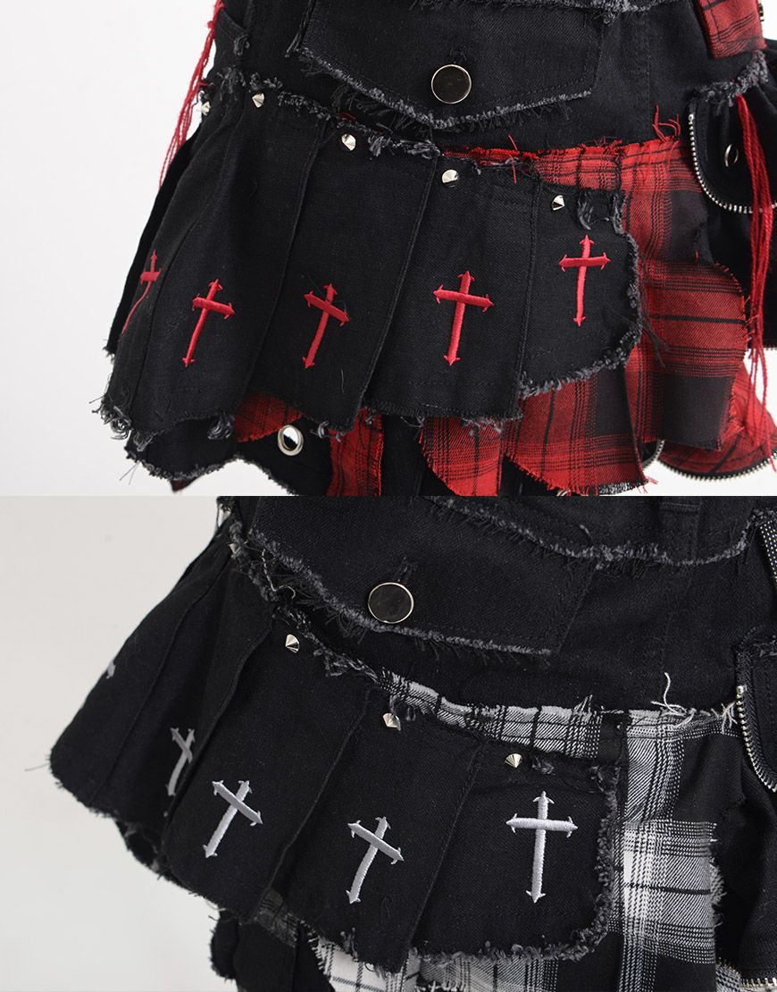 Grrr the Lipper【ガルルザリッパー】ジップスカート～崩壊～/全2色