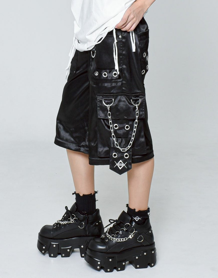 REFLEM【レフレム】2WAYワイドボンテージカーゴパンツ/全2色