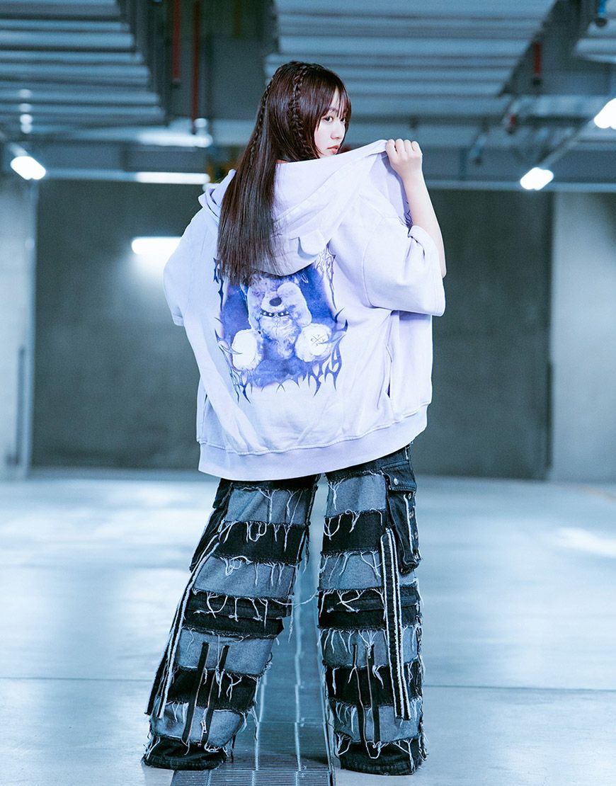 TRAVAS TOKYO くま ラベンダー パーカー タグつきの 新品未開封 【公式