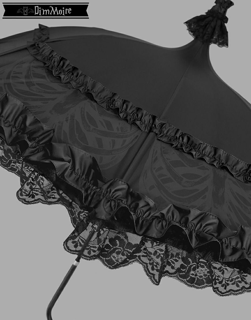 DimMoire【ディムモアール】骸のGothic日傘/Black