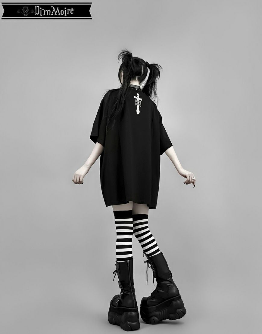 （正規品）DimMoire ディムモアール Skulls BIG T／Black DimMoire【ディムモアール】Baby Skull BIG T/Black