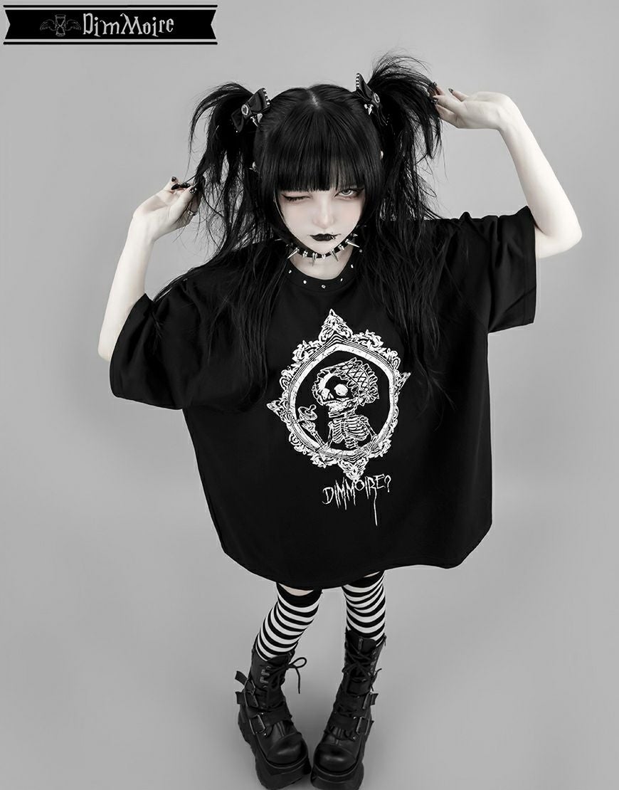 DimMoire【ディムモアール】Baby Skull BIG T/Black