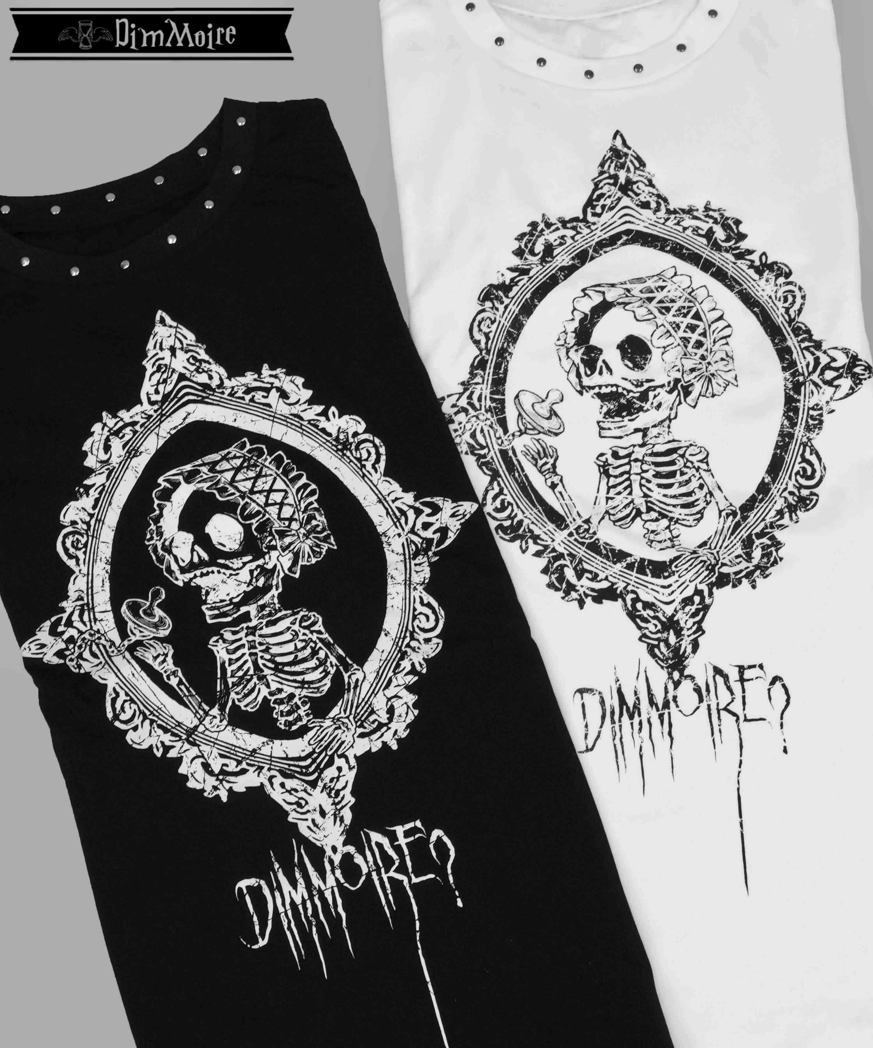 DimMoire【ディムモアール】Baby Skull BIG T/White