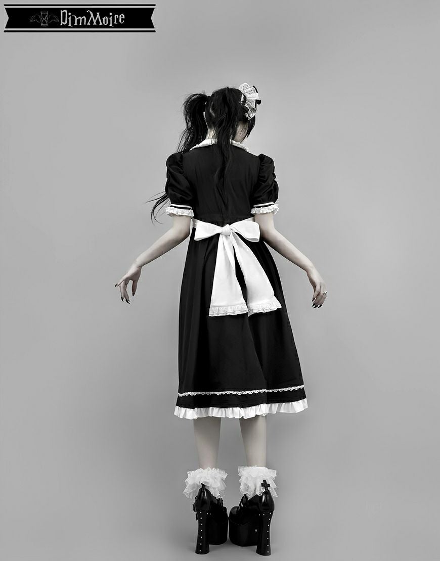 DimMoire【ディムモアール】儚骸アシメワンピース/Black