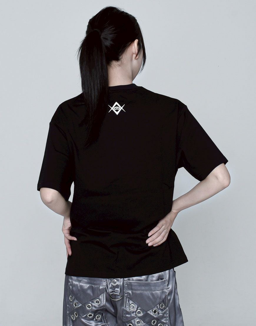 REFLEM【レフレム】ラインストーンロゴ半袖Tシャツ/全3色