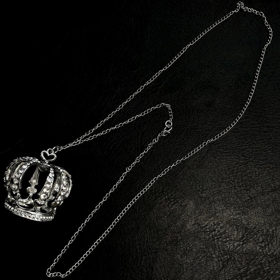 NOVESSEL【ノベセル】ビッグクラウンネックレス/全2色