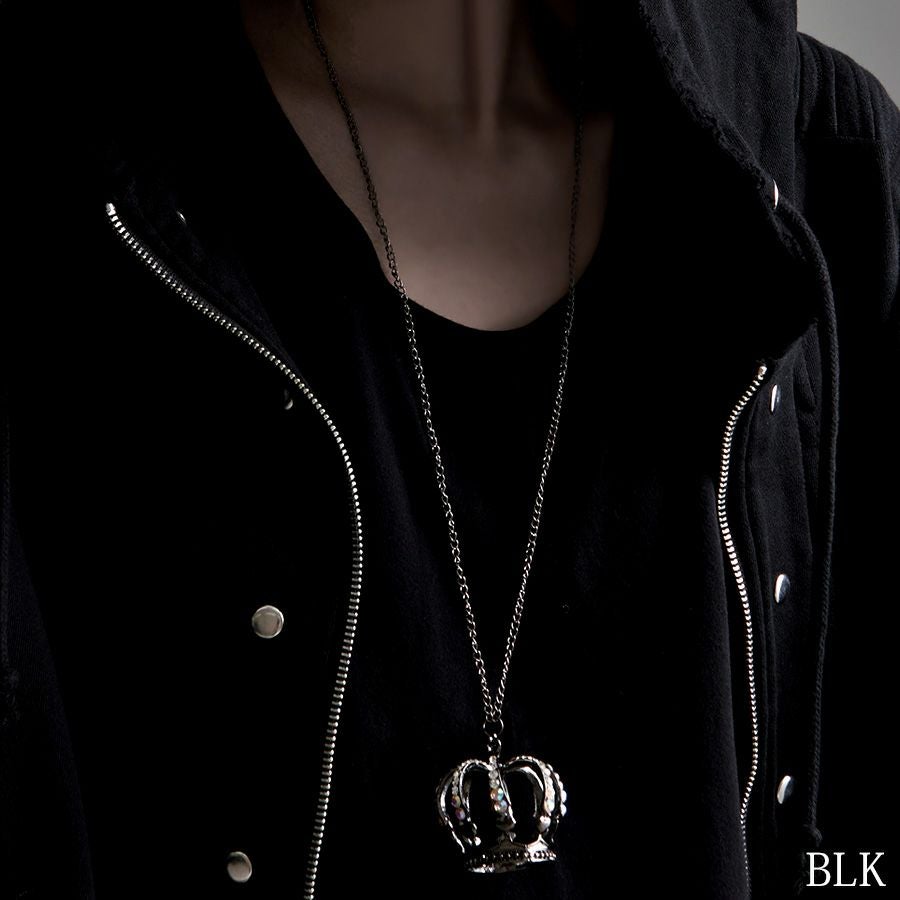 NOVESSEL【ノベセル】ビッグクラウンネックレス/全2色