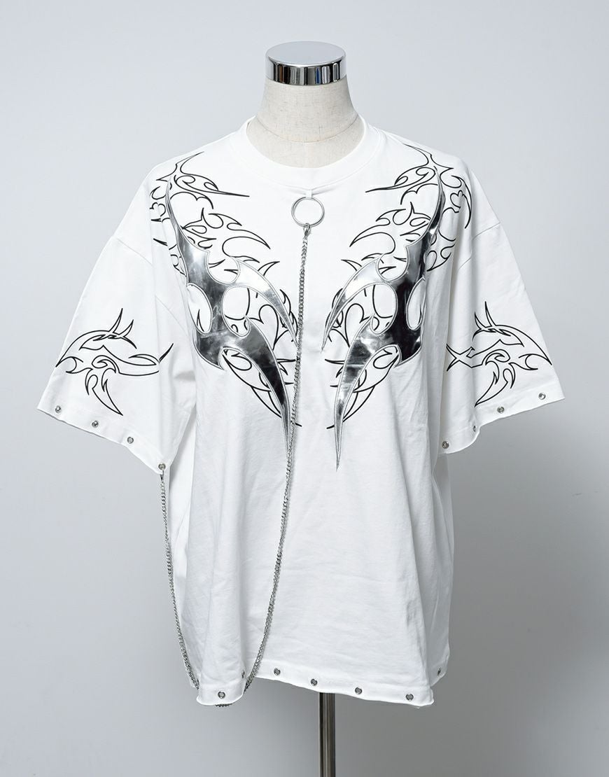 REFLEM レフレム AVAM 限定 2WAY ロゴ Tシャツ カットソー REFLEM（レフレム） tシャツ 「REFLEM/レフレム」ロゴラインストーンT