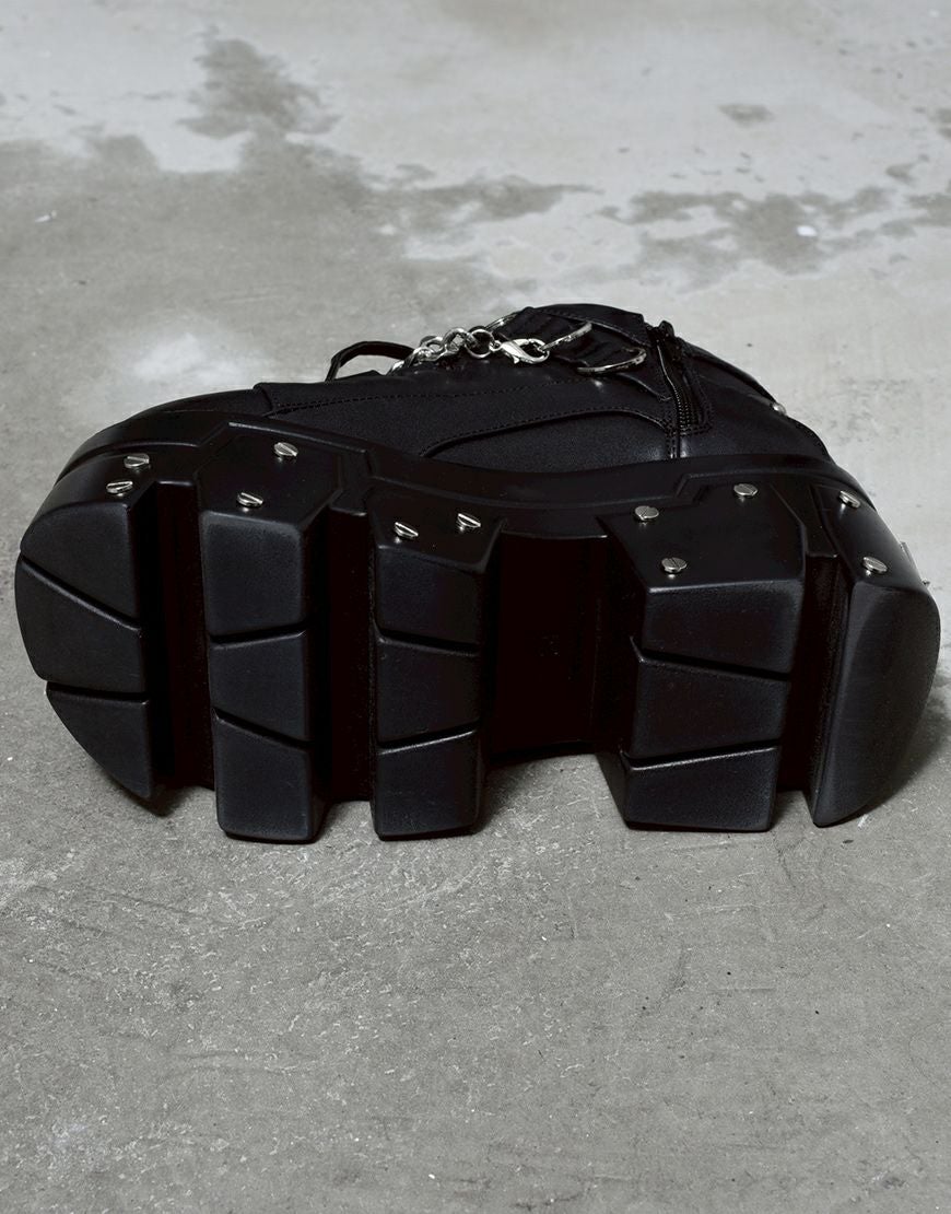 REFLEM【レフレム】ニューボンテージデザインプラットフォームシューズ