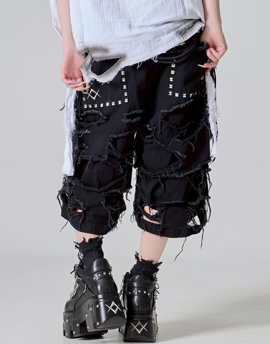 REFLEM【レフレム】ニューボンテージデザインプラットフォームシューズ