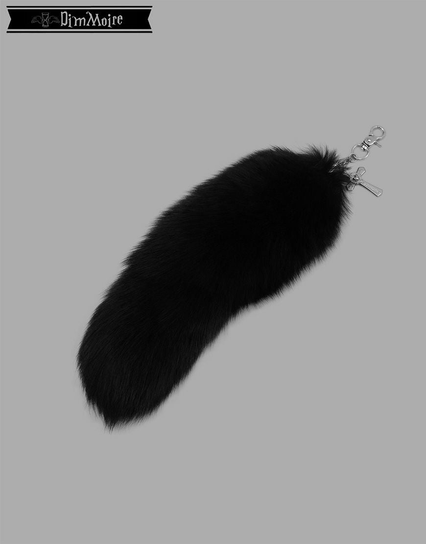 DimMoire【ディムモアール】チャーム付きフリルミニスカート/Black