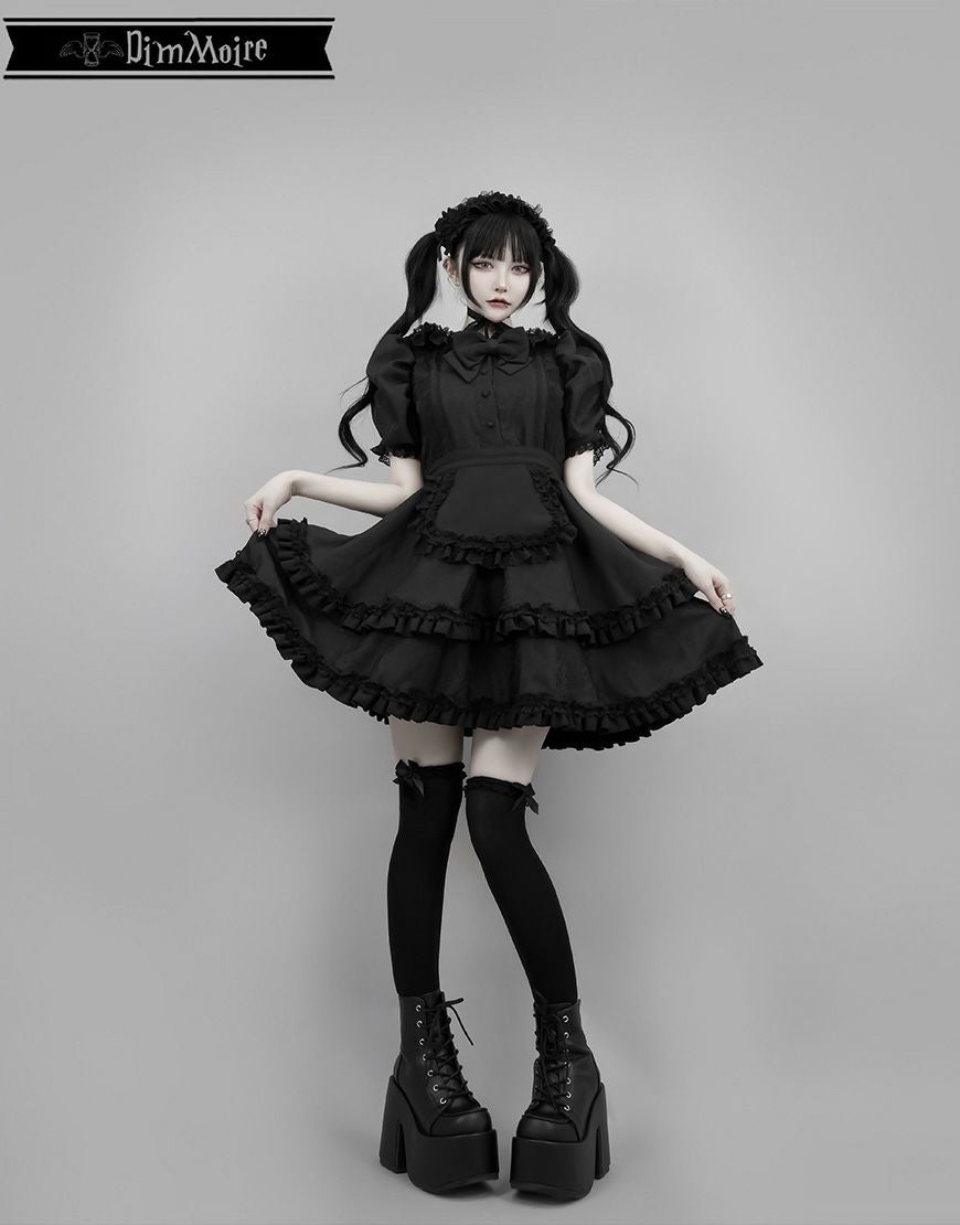 DimMoire【ディムモアール】絶メイドワンピースII/Black