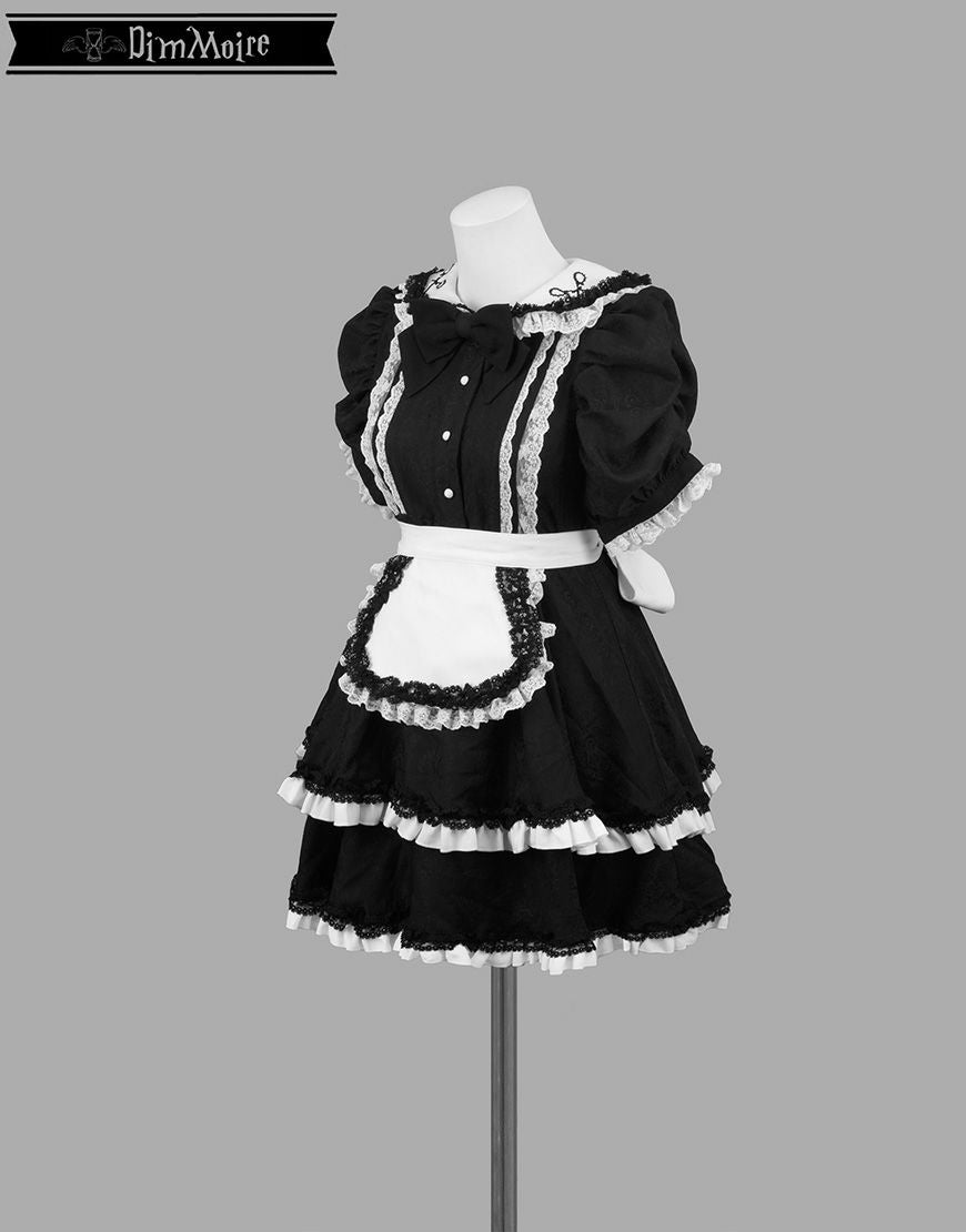 DimMoire【ディムモアール】絶メイドワンピースII/Black