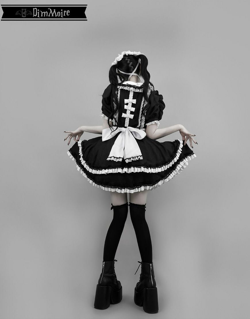 DimMoire【ディムモアール】絶メイドワンピースII/Black