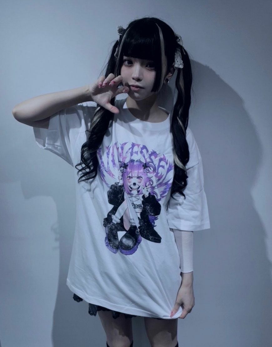 NOVESSEL【ノベセル】イラストプリント半袖Tシャツ①/全1色