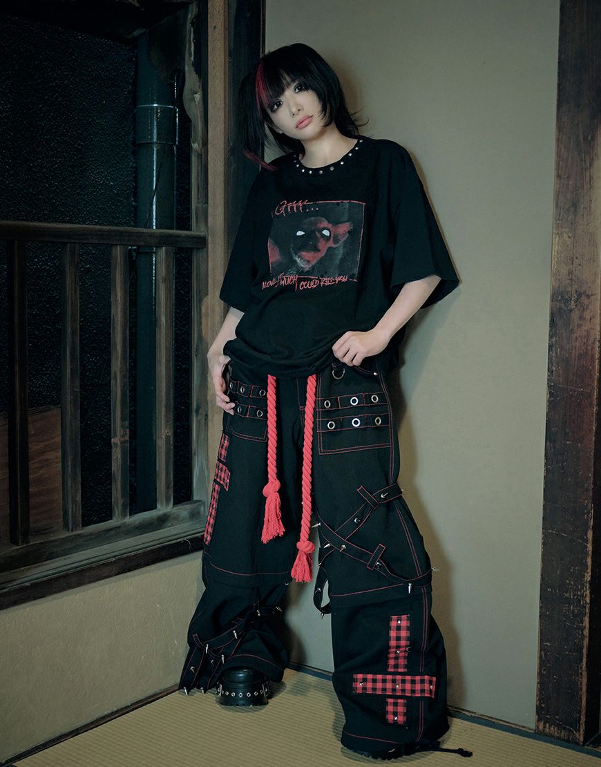 Grrr the Lipper【ガルルザリッパー】注連縄2wayおズボン/全2色