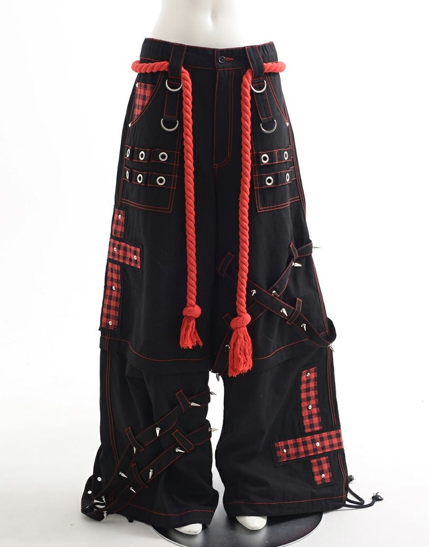 Grrr the Lipper【ガルルザリッパー】注連縄2wayおズボン/全2色