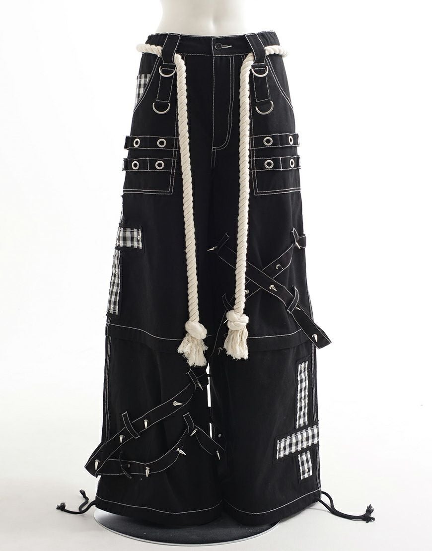 Grrr the Lipper【ガルルザリッパー】注連縄2wayおズボン/全2色